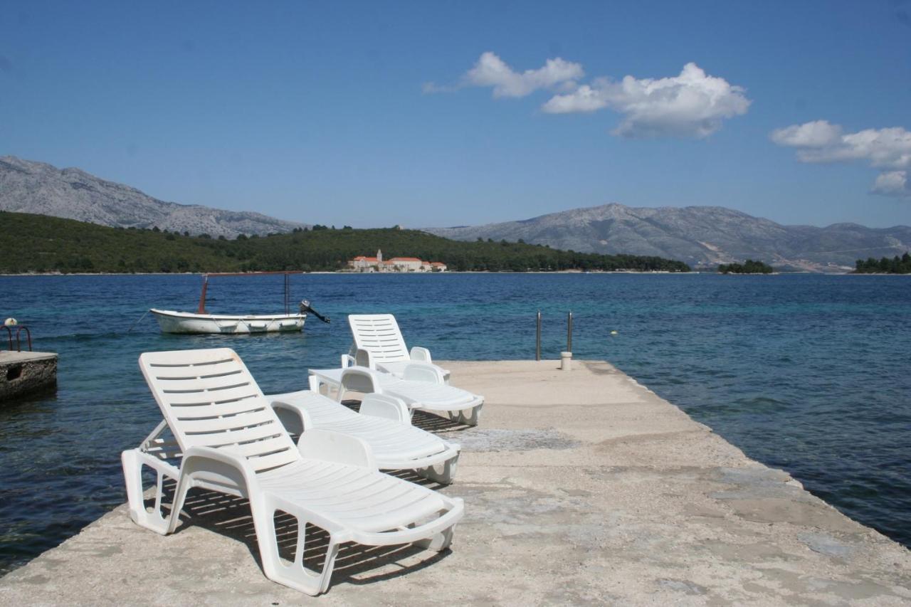 Apartments By The Sea Korcula - 4407 Лумбарда Екстериор снимка
