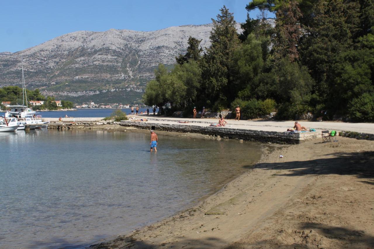 Apartments By The Sea Korcula - 4407 Лумбарда Екстериор снимка